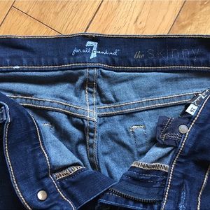 7 for all Mankind Skinny Jeans  - 26